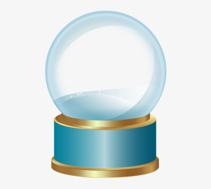 Free Png Empty Snow Globe Blue Png Png Images Transparent - Snow Globe With Transparent Background, transparent png