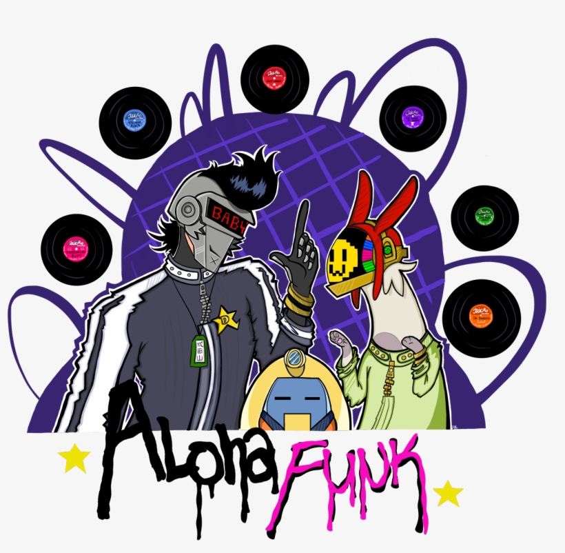 Aloha Funk~ Closer View Record Labels - Illustration, transparent png