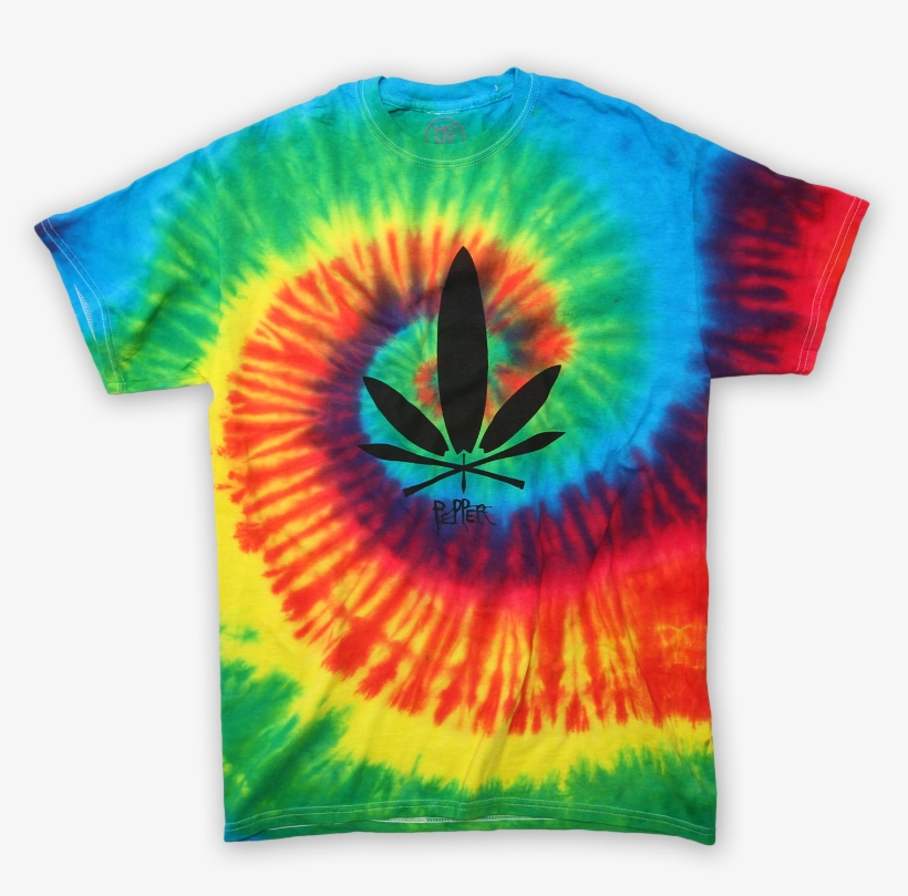Surf Weed Tie Dye T-shirt $30 - T-shirt, transparent png