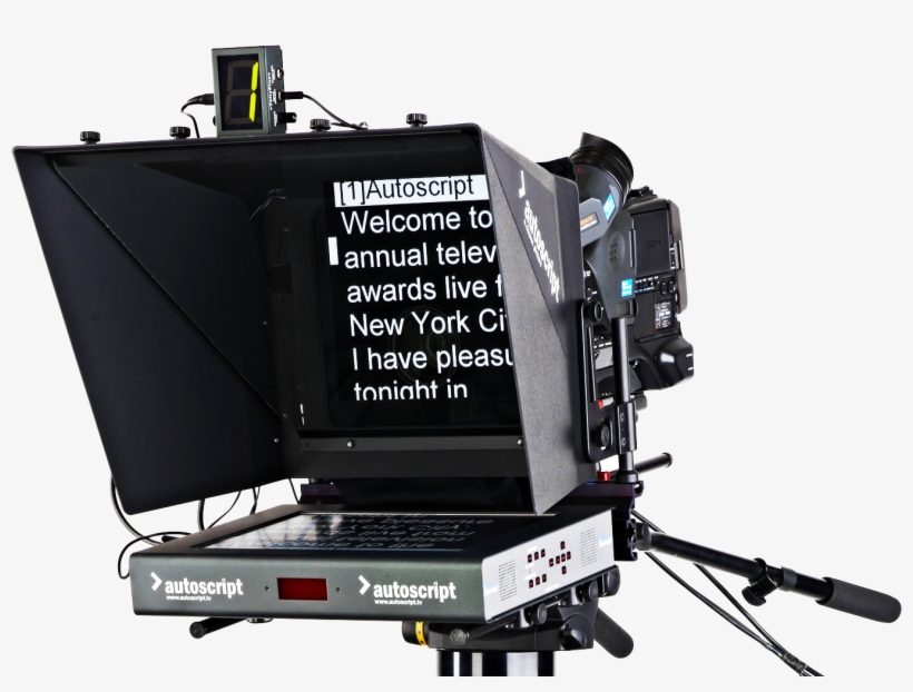 Led15 Hero - Autoscript 17 Led Tft On Camera Prompter Monitor, transparent png