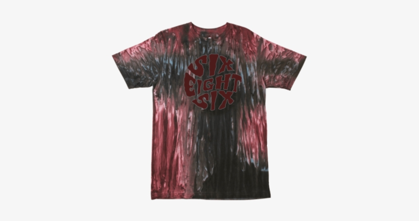 686 Men's Drip Tie-dye S/s Tee - T-shirt, transparent png