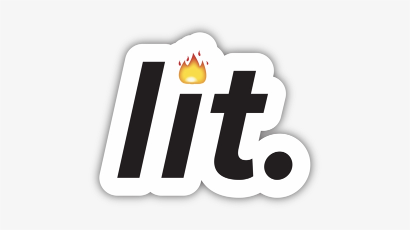 Lit Emoji Png Image Free Download - Lit Stickers Transparent, transparent png