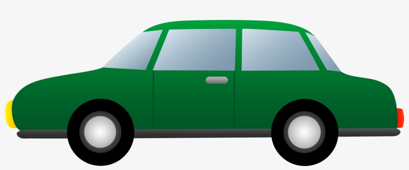 Sweet - Green Car Clipart, transparent png