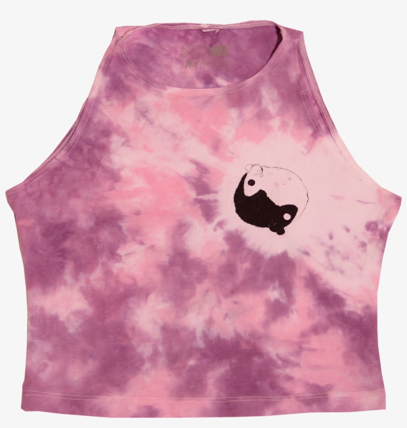 Image Of Sk8rats Tie Dye Crop Top Tank - Crop Top, transparent png