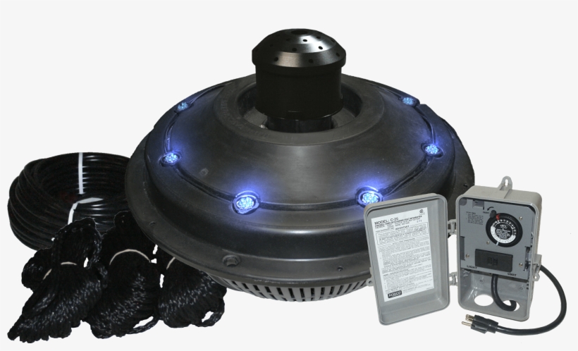 Kasco Marine Xstream Fountain Lit - Kasco 4400vfx-200 1hp Vfx Fountain (200'), transparent png