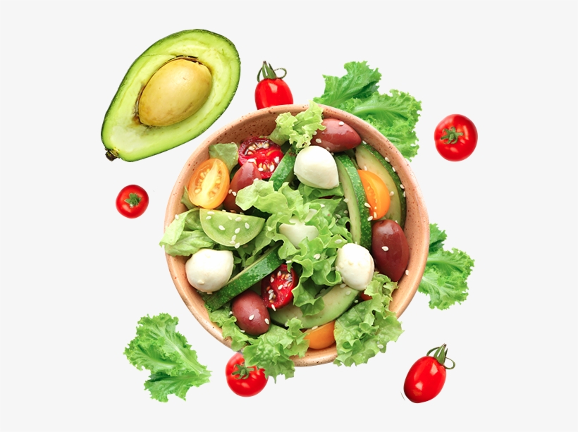 Fruit And Veggie Salad - Salad, transparent png