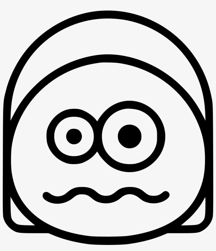 Png File - Scary Face Icons, transparent png