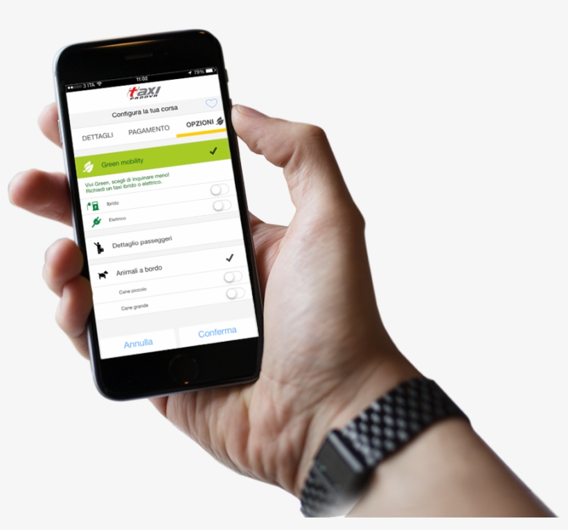 Smartphone En La Mano, transparent png
