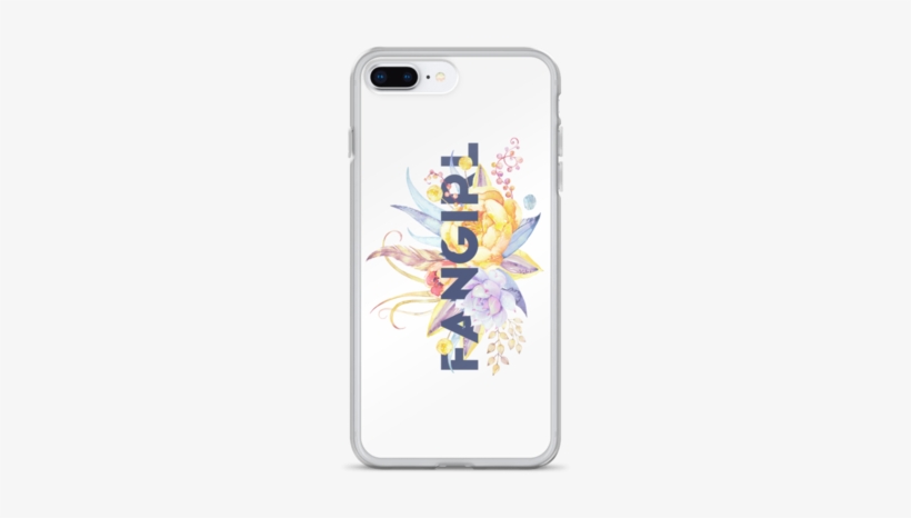 Fangirl Floral Quote Phone Case - Bag Tag, transparent png