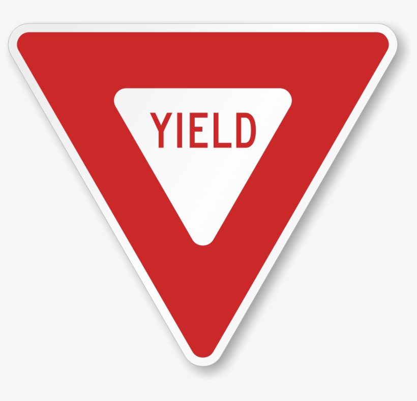 Zoom, Price, Buy - Yield Sign In Mexico, transparent png