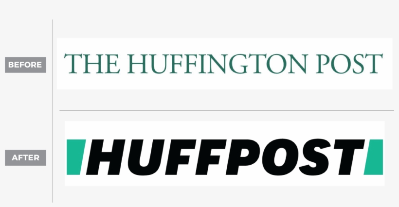 Huffington Post Launches New Huffpost Brand Identity - Huffington Post Logo Png, transparent png