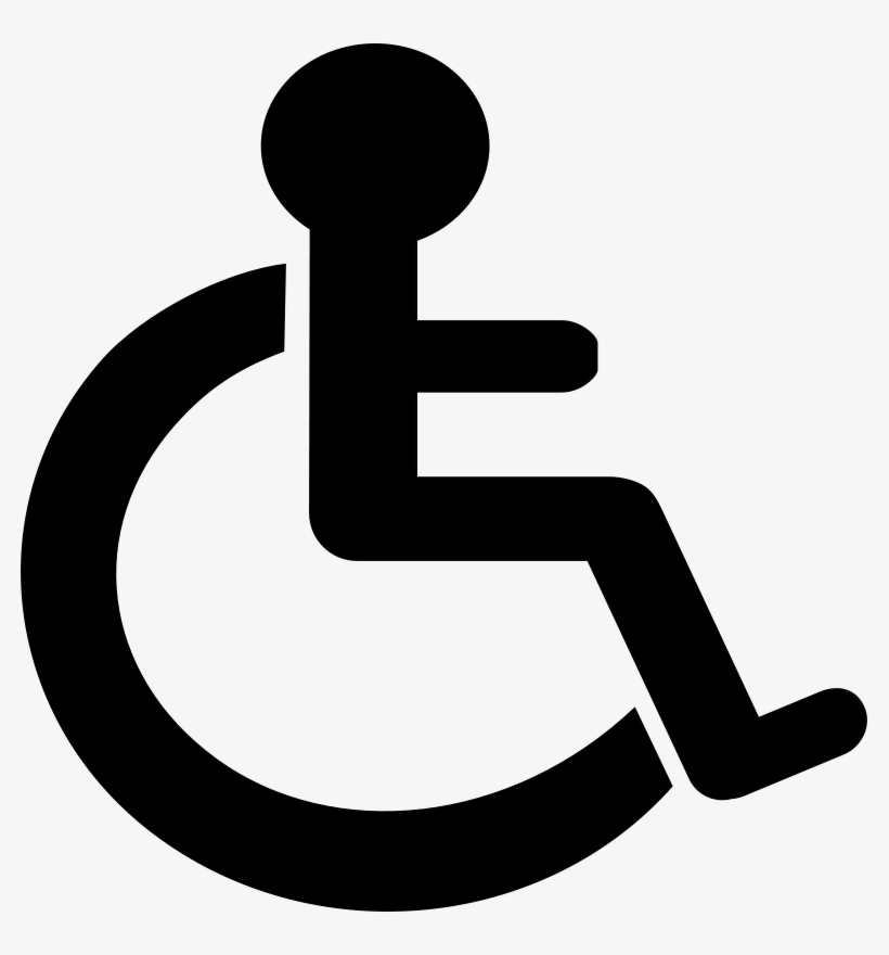 Disability Disabled Parking Permit Wheelchair Sign - Disability Clipart, transparent png
