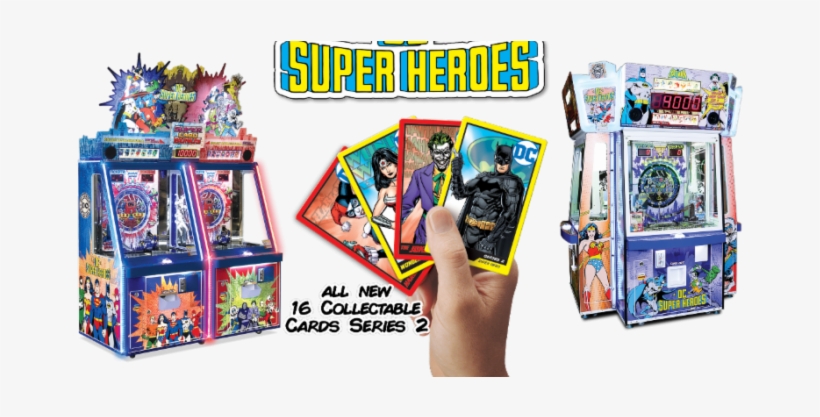 Bandai Namco Unveils New Cards For Dc Superheroes - Dc Coin Pusher Cards Series 2, transparent png