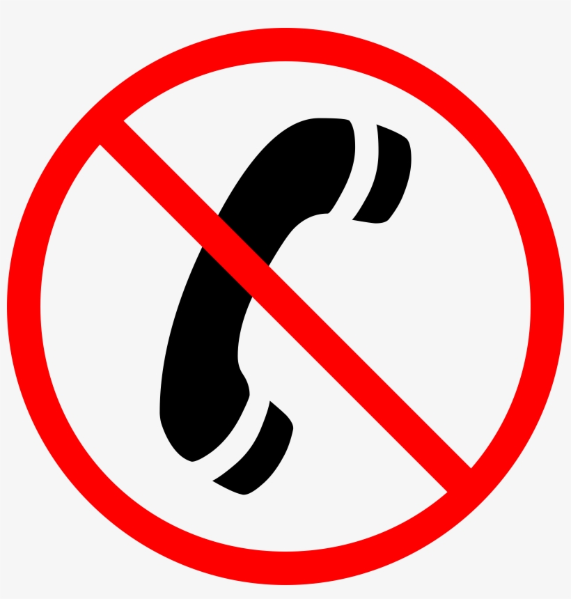 This Free Icons Png Design Of No Phone Call, transparent png
