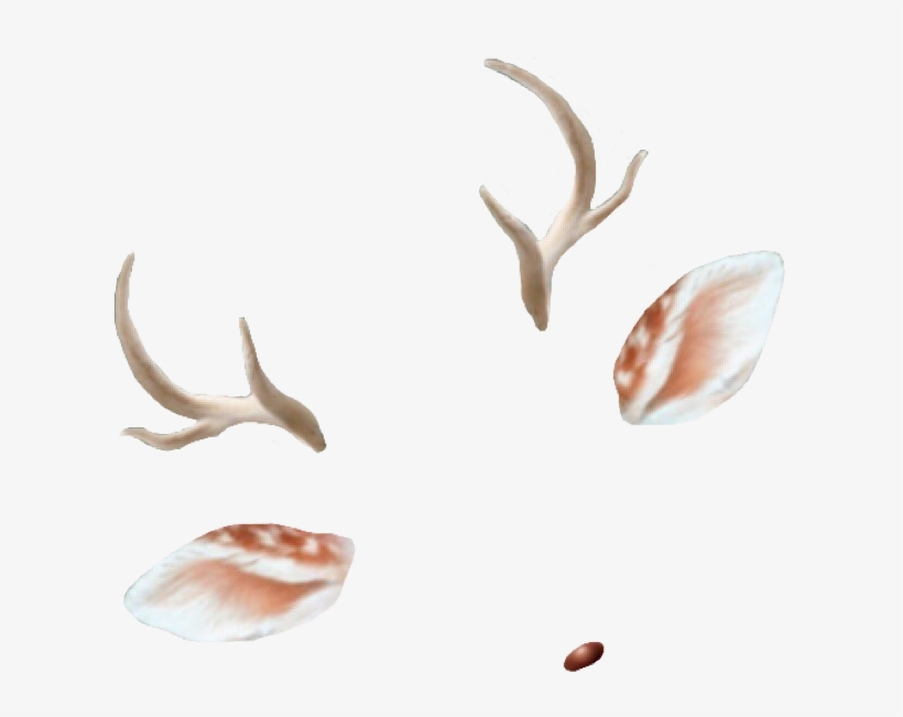 Deer Antlers Ears Doe Deerantlers Snapchat Filter Filte - Deer Snapchat Filter Png, transparent png