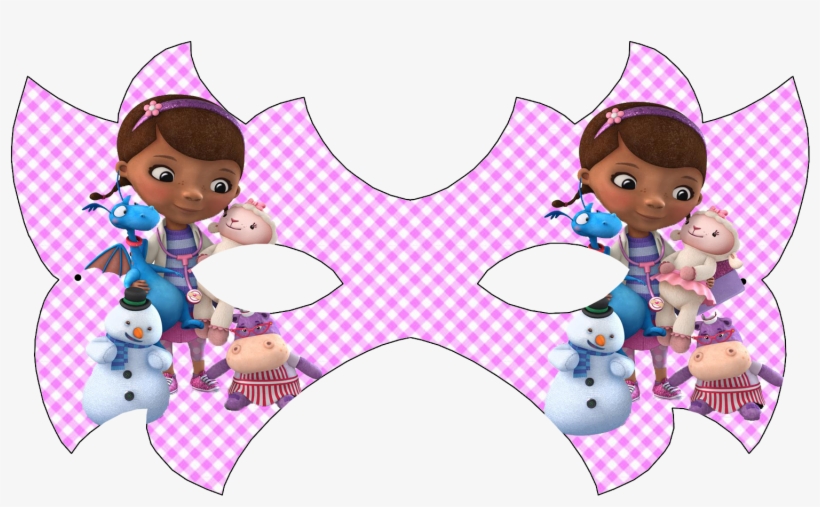 Doc Mcstuffins Free Printable Mask - Doc Mcstuffins Doc's Big Book Of Boo-boos (disney Doc, transparent png