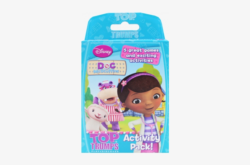 Top Trumps Activity Pack - Top Trumps - Doc Mcstuffin Activity Pack, transparent png