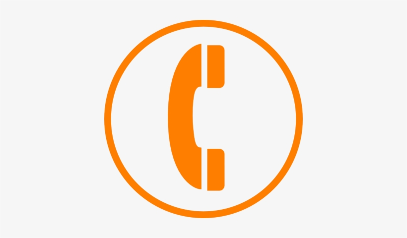 Download Telephone Free Png Transparent Image And Clipart - Orange Phone Clipart, transparent png