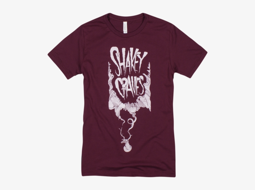 Shakey Graves Red Deer Antler T-shirt - Clothing, transparent png