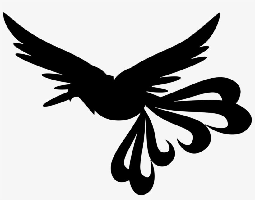 Flag Of Phoenix Silhouette Black And White - Phoenix Silhouette Png, transparent png