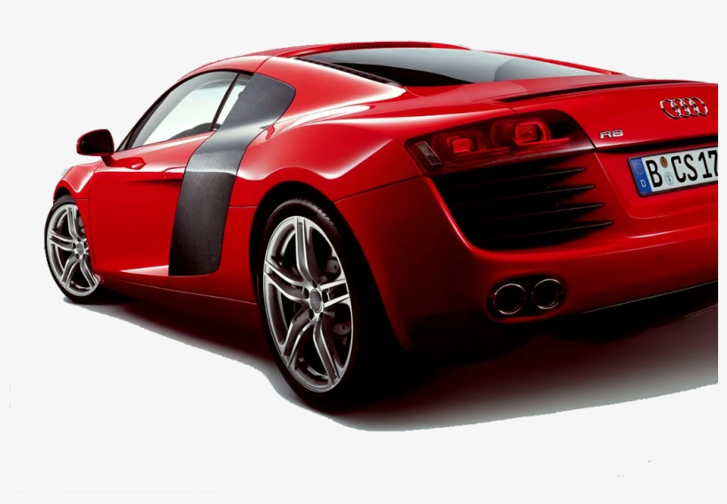Red R8 Audi Png Car Image - Cars Png For Picsart, transparent png