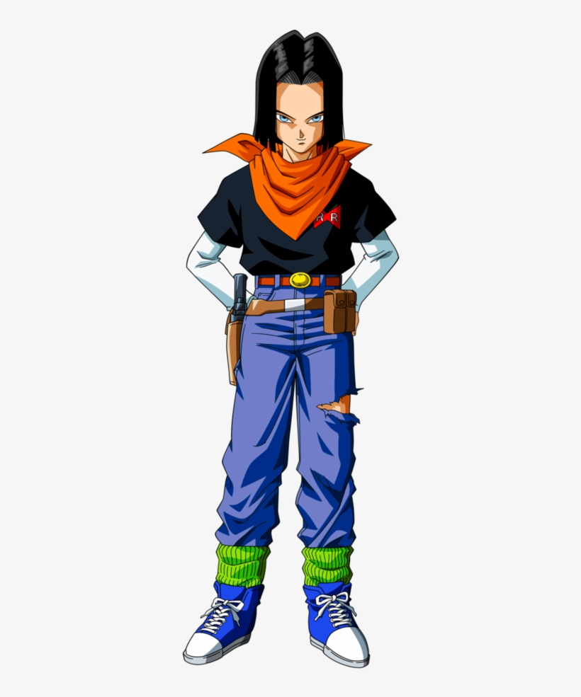 Android 17 / Lapis (ラピス, Rapisu) - Android 17 In Dragon Ball Z, transparent png