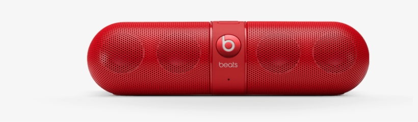 Speaker Pill 2 Red Standard Front O, transparent png