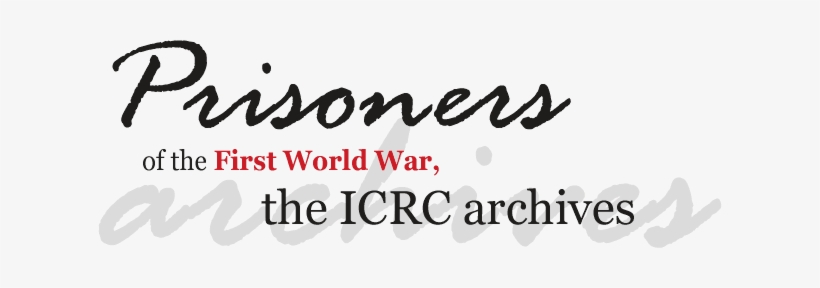 Prisoners Of The First World War, The Icrc Archives - International Committee Of The Red Cross, transparent png