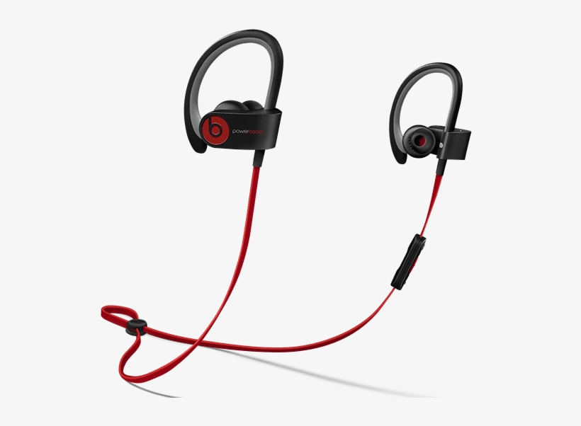 We Just Launched Plugged - Powerbeats Red And Black, transparent png
