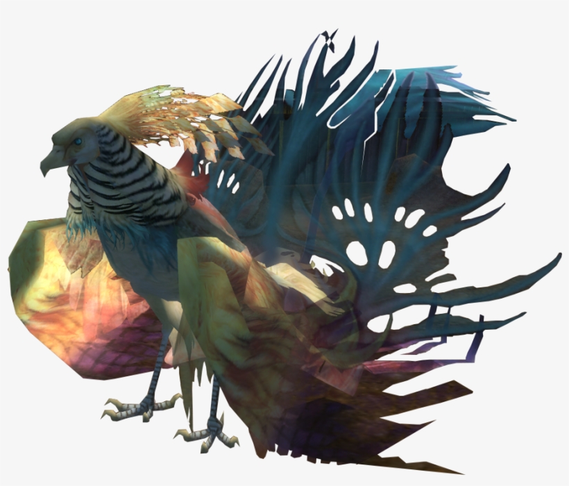 Rainbow Phoenix - Portable Network Graphics, transparent png