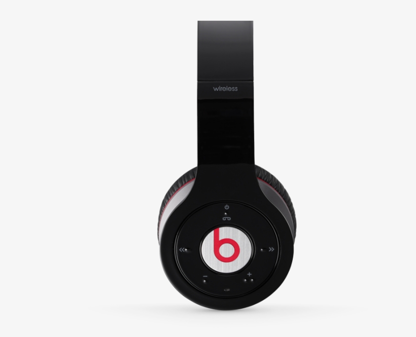 Beats By Dr Dre Bluetooth Sans Fil Hd -noir - Beats Wireless Full-size Bluetooth Headset - Black, transparent png