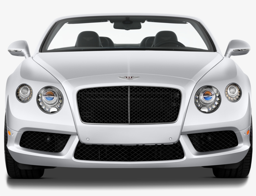 Bentley Continental Front View, transparent png