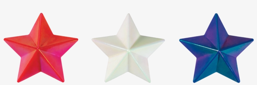 Red White And Blue Star Png Transparent Red White And - Baby Shower Centerpieces Girl Star, transparent png