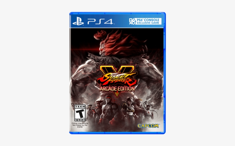 Sfvae Ps4 Fob Eng-447x500 Street Fighter V - Street Fighter V Arcade Edition, transparent png