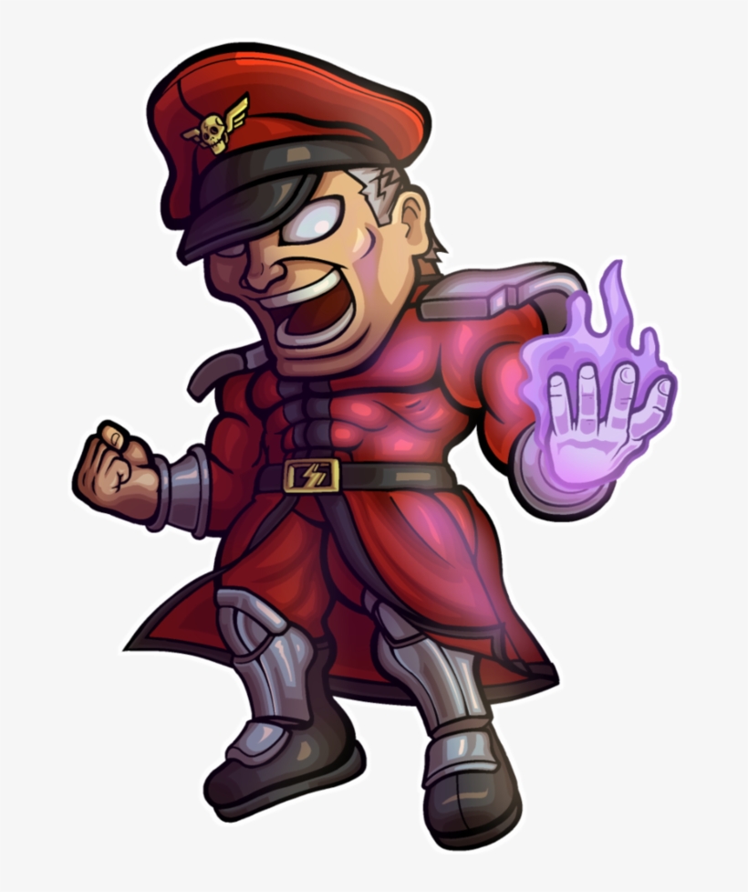 Street Fighter V - M Bison Street Fighter Chibi, transparent png