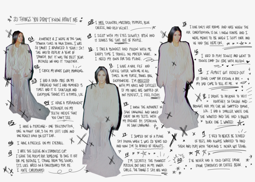 Kim Kardashian Fun Facts Kkw - Pattern, transparent png