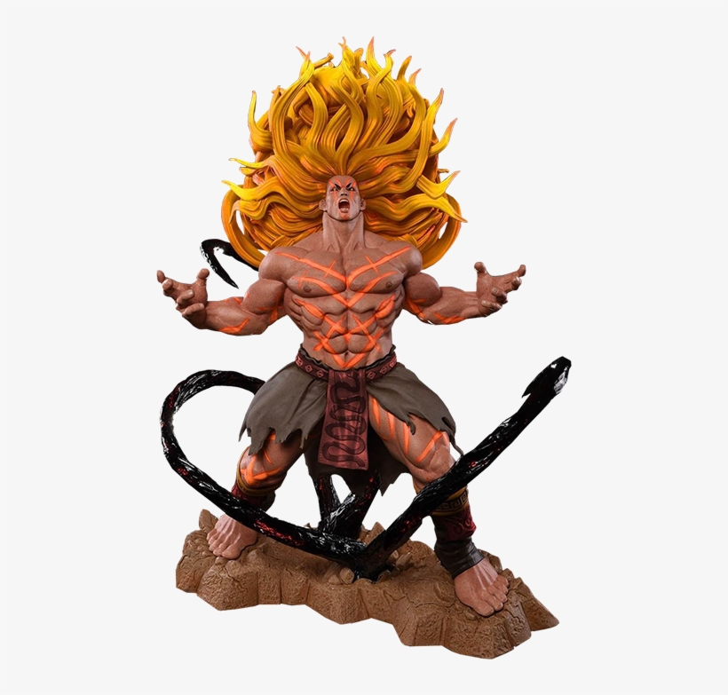 5" Street Fighter Statue Necalli V-trigger Player 2 - Street Fighter - Necalli 1:6 Scale Statue, transparent png