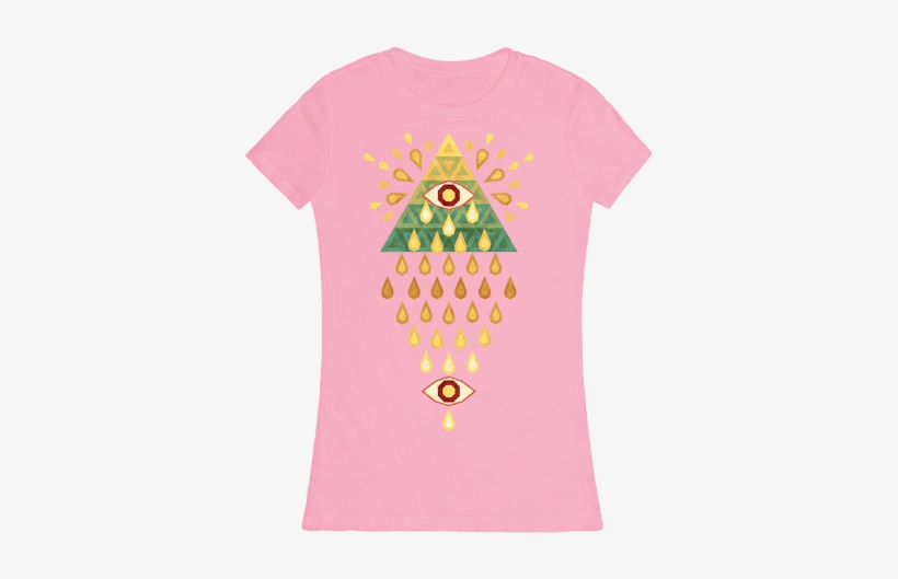 All Seeing Summer Rainfall Womens T Shirt - Christmas Day, transparent png