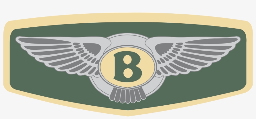 Bentley Motors Logo Png Transparent - 2 Bentley Color Badge Style Die Cut Decals, transparent png