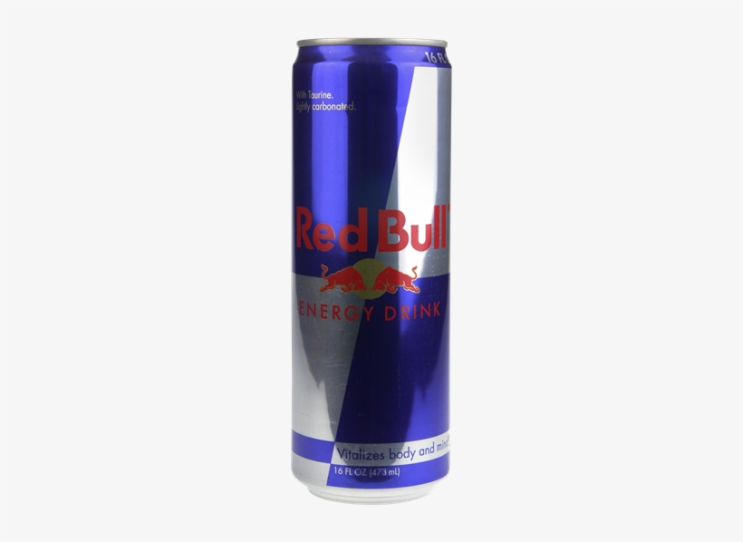 Red Bull Energy Drink - Red Bull Can Transparent, transparent png