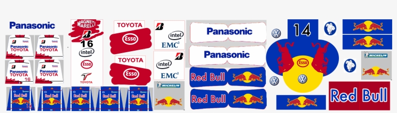 Redbull-toyota - False New Panasonic Blu-ray Bd-r Recordable Dl Disk, transparent png