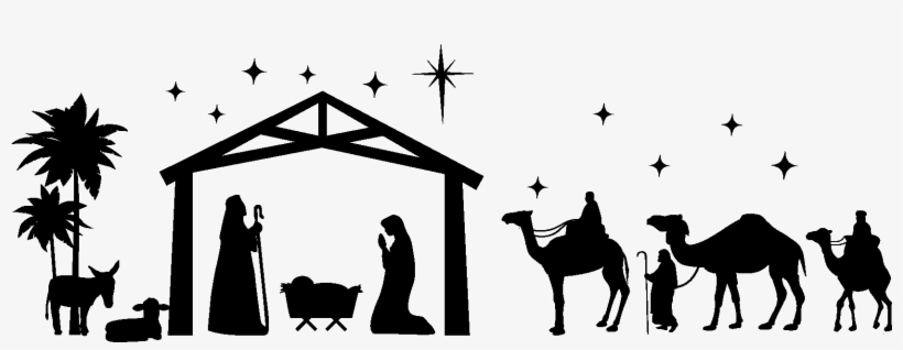 Nativity Wall Quotes - Manger Png, transparent png