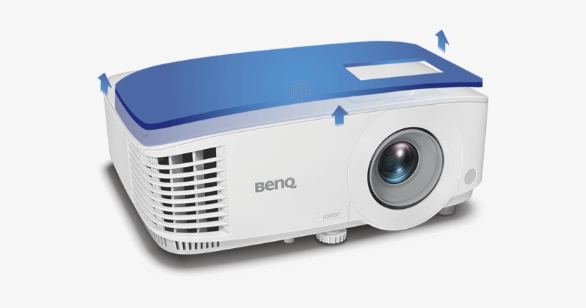 The Quick-access Lamp Door Significantly Reduces Downtime - Benq Mw612 Wxga (1280 X 800) Dlp Projector - 4000 Ansi, transparent png