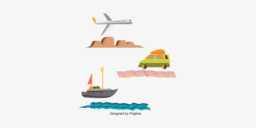 Cartoon Transport Vector, Transportation, Vector, Cartoon - Transport, transparent png