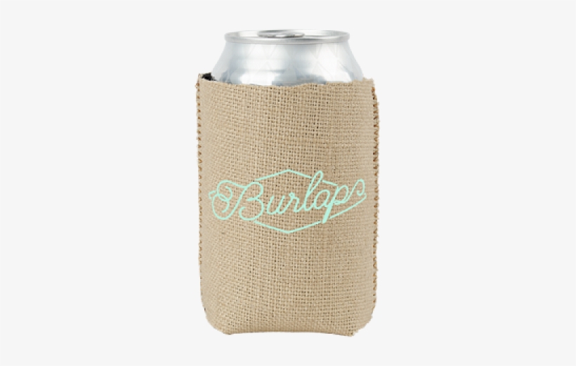 Burlap Insulated Can Holders - Hessian Fabric, transparent png