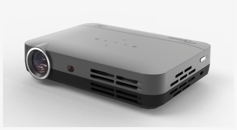 Video Projector - Optoma Intelligo-s1 500-lumen Mobile Android Led 720p, transparent png