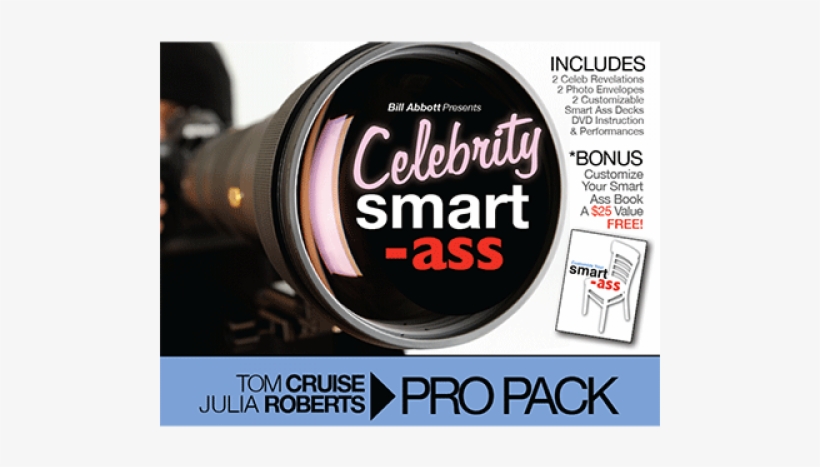 Celebrity Smart Ass Bundle Tom Cruise And Julia Roberts - Celebrity, transparent png