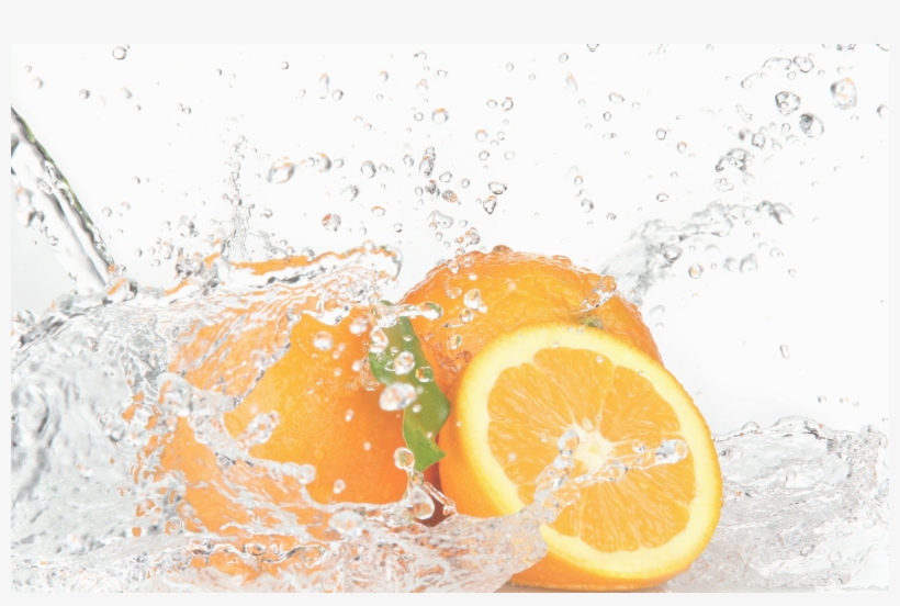 Fruit Water Splash U - Water Splashing Of Orange, transparent png