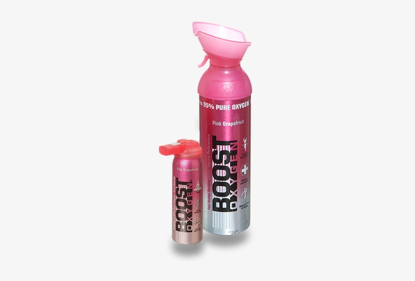 Boost Oxygen - Pink Grapefruit, transparent png