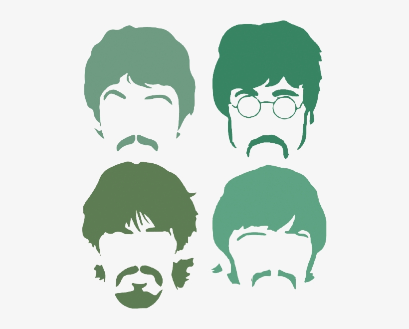 Let Us Know - Beatles Silhouette, transparent png